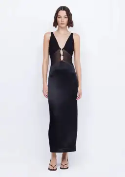 Bec & Bridge Hacie Maxi Dress Black Size 10 for rent on The Volte - image 1
