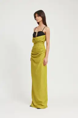 Tojha Ellison Maxi Dress Yellow Size 12 for rent on The Volte - image 2