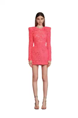 Bronx and Banco Casey Mini Dress Fuchsia Size XS / AU 6 for rent on The Volte - image 2