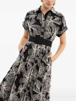 Rebecca Vallance Amira Short Sleeve Midi Dress Floral Size 18 for rent on The Volte - image 2