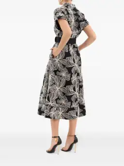 Rebecca Vallance Amira Short Sleeve Midi Dress Floral Size 18 for rent on The Volte - image 3