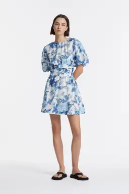 Sir The Label Amaris Open Back Mini Dress Floral Size 3 / AU 12 for rent on The Volte - image 2