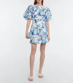 Sir The Label Amaris Open Back Mini Dress Floral Size 3 / AU 12 for rent on The Volte - image 1