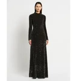 Sass & Bide Dark Demise Dress in Black Size AU 12 for rent on The Volte - image 1
