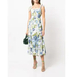 Reformation Nadira Dress Floral Size AU 8 