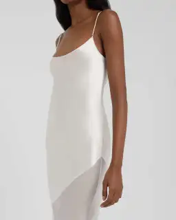 Rat & Boa Ruba Slip Dress White Size AU 14 for rent on The Volte - image 2