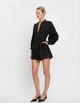 Kivari Ada Playsuit Black Size 10 for rent on The Volte - image 2