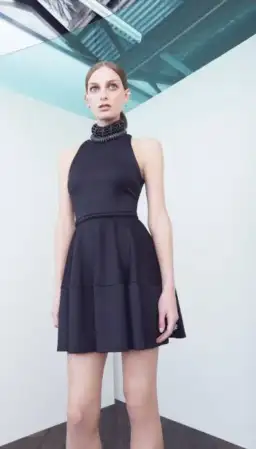 Camilla and Marc Quiet Noise Mini Dress Black Size 8