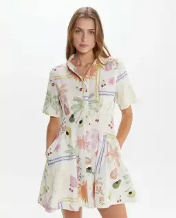 JAG Winona Flaneuse Corset Dress Print Size 6 for rent on The Volte - image 3