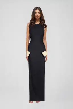 Atoir Jana Maxi Dress Black Size 10/M for rent on The Volte - image 1