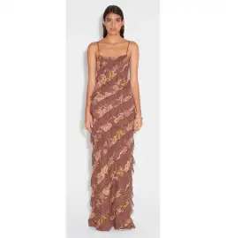 Hansen & Gretel Linnea Dress Ruby Bohemia Size S / AU 8 for rent on The Volte - image 1