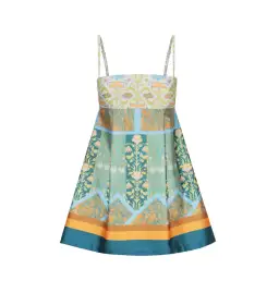 Hansen & Gretel Hayes Mini Dress Floral Tile Size S / AU 8 for rent on The Volte - image 4