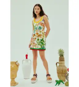 Alemais Fiesta Mini Dress Multi Size AU 8