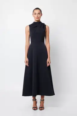 Mossman Cosmic Maxi Dress Navy Size 10 for rent on The Volte - image 1