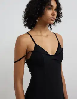 Camilla and Marc Leander Maxi Dress in Black Size 10 for rent on The Volte - image 4