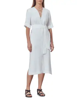 Viktoria & Woods Fontaine Dress Ivory Size 1 / AU 10 for rent on The Volte - image 2