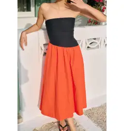 Ciao Lucia Tadeo Dress in Rosso Size AU 10 for rent on The Volte - image 6