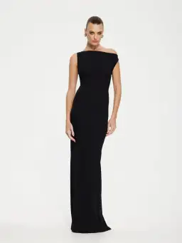 Effie Kats Inaya Gown Black Size 6 for rent on The Volte - image 1