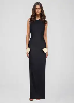 Atoir Jana Maxi Dress Black Size 8