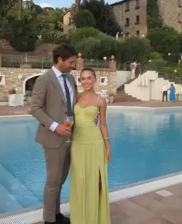 Manning Cartell Double Time Pleat Dress In Pistachio Size 8  for rent on The Volte - image 6