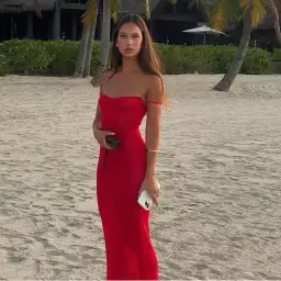 Asta Resort Delilah Maxi Dress Rossa Size 8 for rent on The Volte - image 2