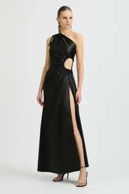 SONYA MODA NOUR MAXI DRESS in Black SIZE 12  for rent on The Volte - image 3