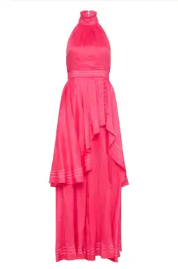 Aje Sienna Maxi Dress Pink Size 6 for rent on The Volte - image 3