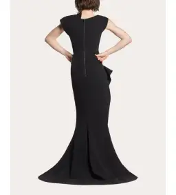 Maticevski Victoire Gown Black Size 14  for rent on The Volte - image 2