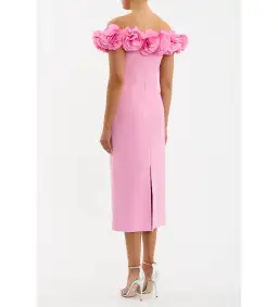 Rebecca Vallance Odetta Mini Dress in Pink Size AU 12 for rent on The Volte - image 4
