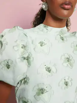 Sister Jane Dream Willow Floral Maxi Dress Sage Green Size S / AU 8 for rent on The Volte - image 5