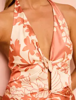 Sir The Label Como Twist Dress Paradiso Print Size 2 / AU 10 for rent on The Volte - image 5