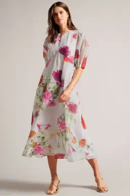 Ted Baker Mekayla Empire Midi Dress Size 5 / AU 16 for rent on The Volte - image 6