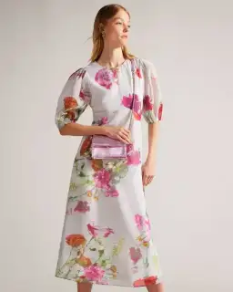Ted Baker Mekayla Empire Midi Dress Size 5 / AU 16 for rent on The Volte - image 3