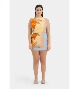 Sir The Label Serene Mini Dress Sequoia Floral Size 10 for rent on The Volte - image 1