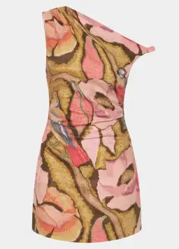Sir the Label Talulah Knot Mini Dress Sanderling Size 8 for rent on The Volte - image 6