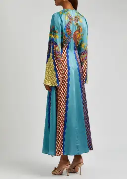 ALEMAIS Gilly Flare Sleeve Dress Multi Size AU 10 for rent on The Volte - image 3