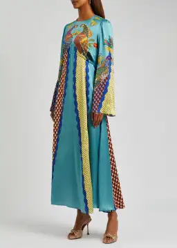 ALEMAIS Gilly Flare Sleeve Dress Multi Size AU 10 for rent on The Volte - image 2