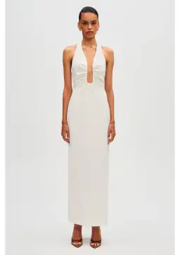 Misha Collection Alusia Dress Ivory Size 6/XS for rent on The Volte - image 1