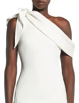 Maticevski Rigor Mini Dress White Size 6 for rent on The Volte - image 4