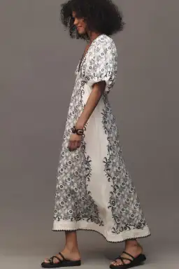 Alemais Airlie Midi Dress Floral Size 14  for rent on The Volte - image 2