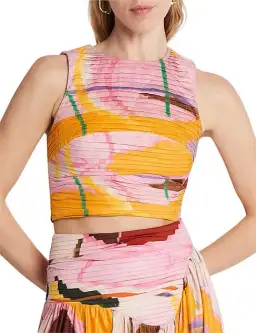 Aje Palette Ruched Top Expression Size 8  for rent on The Volte - image 2