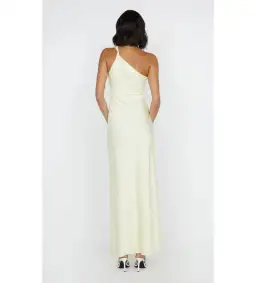 Bec & Bridge Lunetta Asym Dress Ice Yellow Size AU 12 for rent on The Volte - image 4