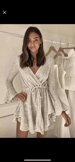 Shona Joy Aimee Frill Dress Size 6 for rent on The Volte - image 2