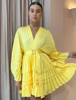 Acler Harrow Mini Dress Size 12 in Sunshine for rent on The Volte - image 3