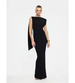 Effie Kats Audrey Gown Black Size Small / AU 8
