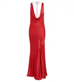 Meshki Ellison Satin Cowl Gown Red Size Small / AU 8 for rent on The Volte - image 5