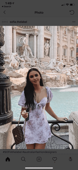 Sofia the Label “GG dress” Sz 8