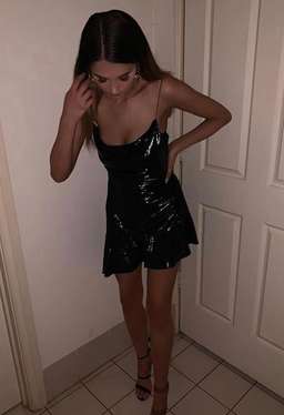 Bec and Bridge “Into the Groove”  mini dress in Green Emerald Sz 8 for rent on The Volte - image 4