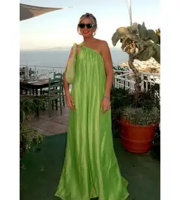 Tojha Lola Maxi Dress Lime Size AU 8 for rent on The Volte - image 5