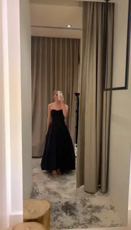 Aje Spatial Maxi Dress Black Size 6 for rent on The Volte - image 4